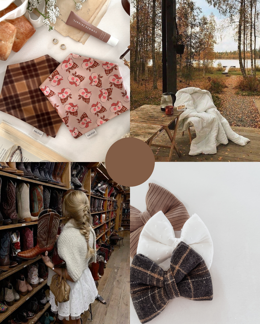 Field Mice & Plaid Dog Bandana