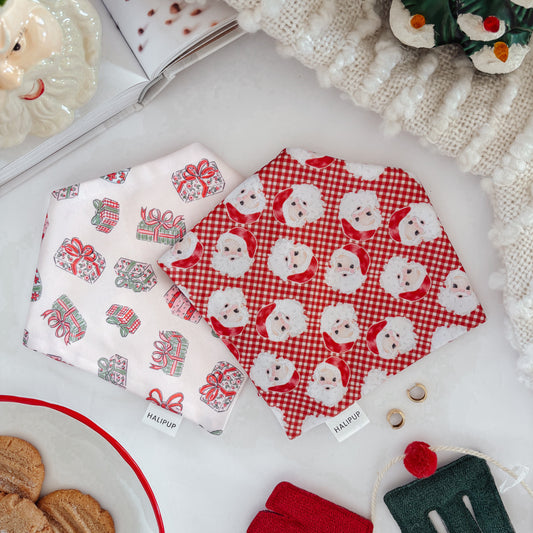 Classic Christmas Dog Bandana