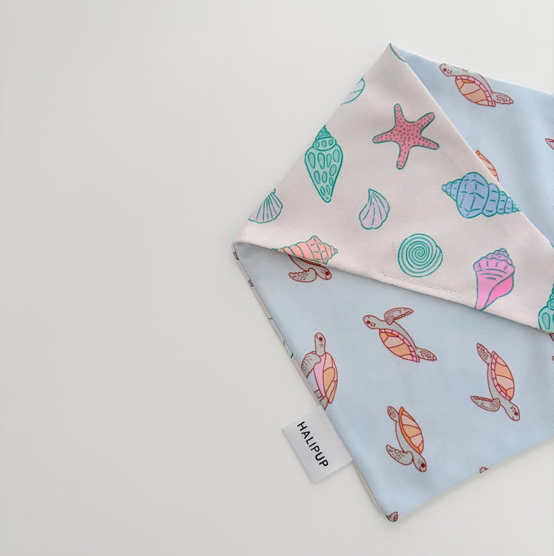 Turtles & shells Dog Bandana