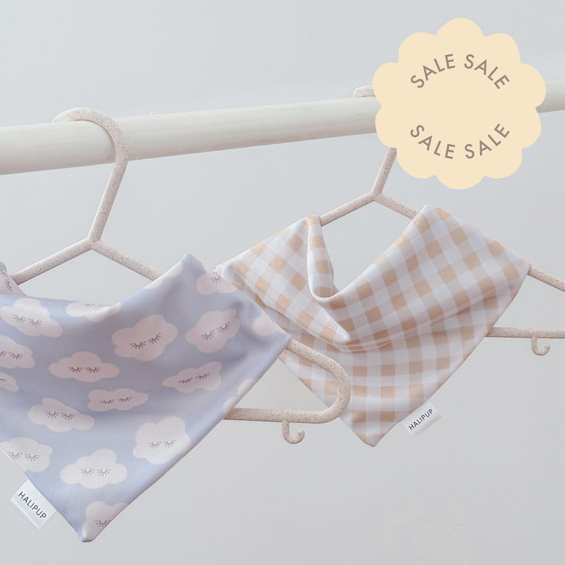 Minor Flaw Morning Linen Dog Bandana