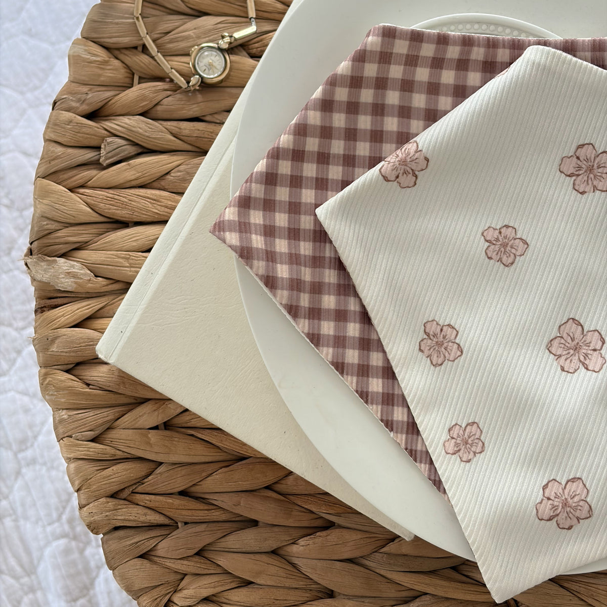 MINOR FLAW The Margot Ribbed Dog Bandana