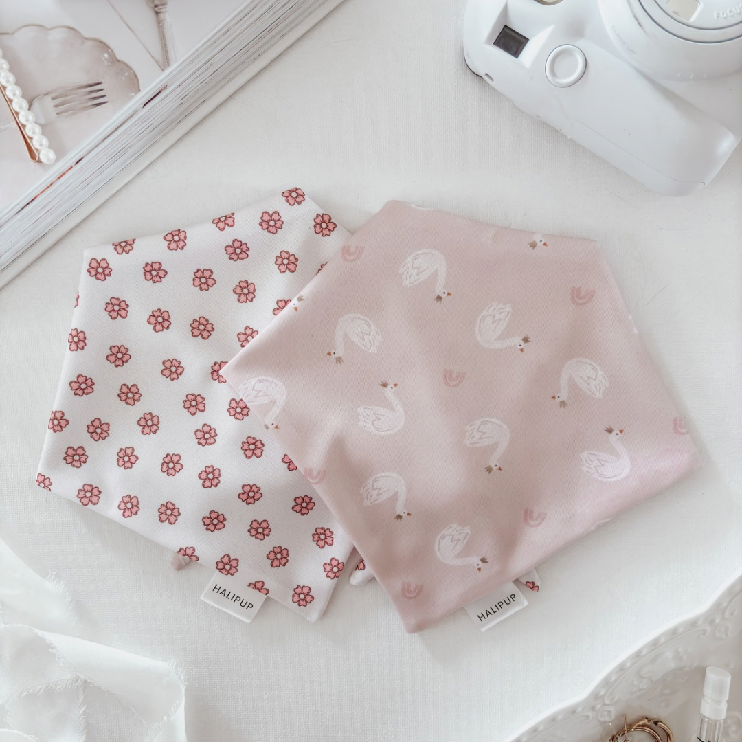 Swans & Flora Dog Bandana