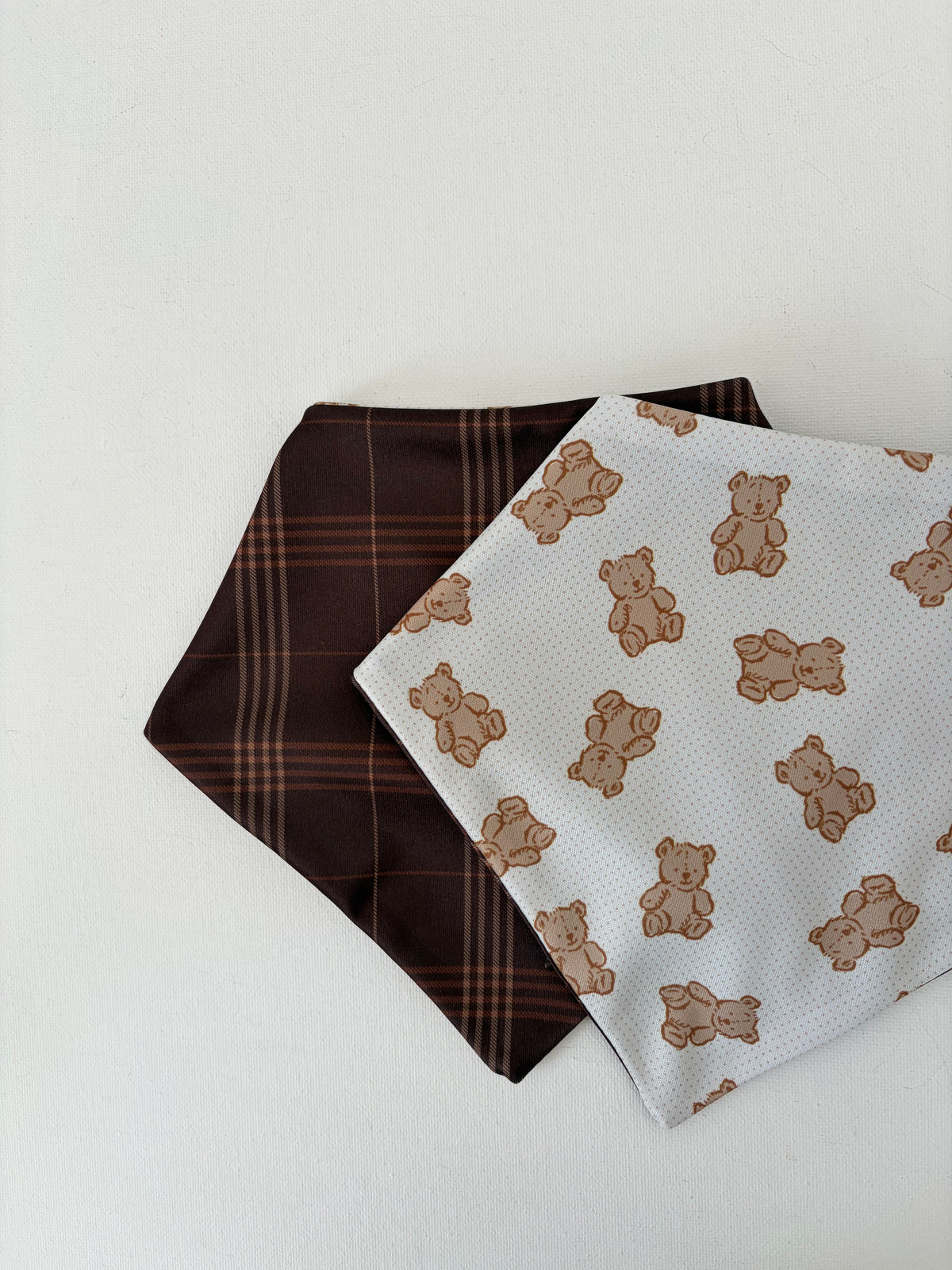 Grandpa Plaid & Bears Dog Bow