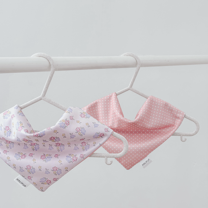 Petals & Polkas Dog Bandana