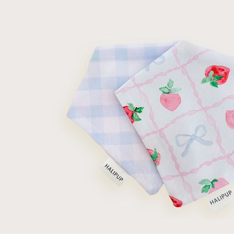 Strawberry Sundays Dog Bandana