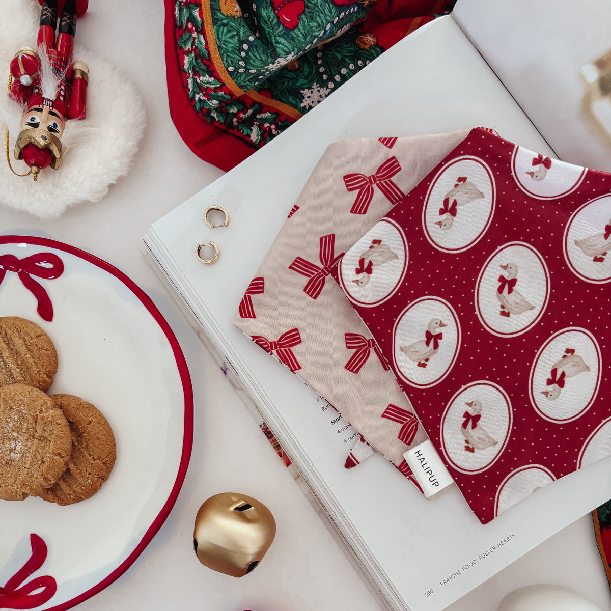 Heritage Holiday Dog Bandana
