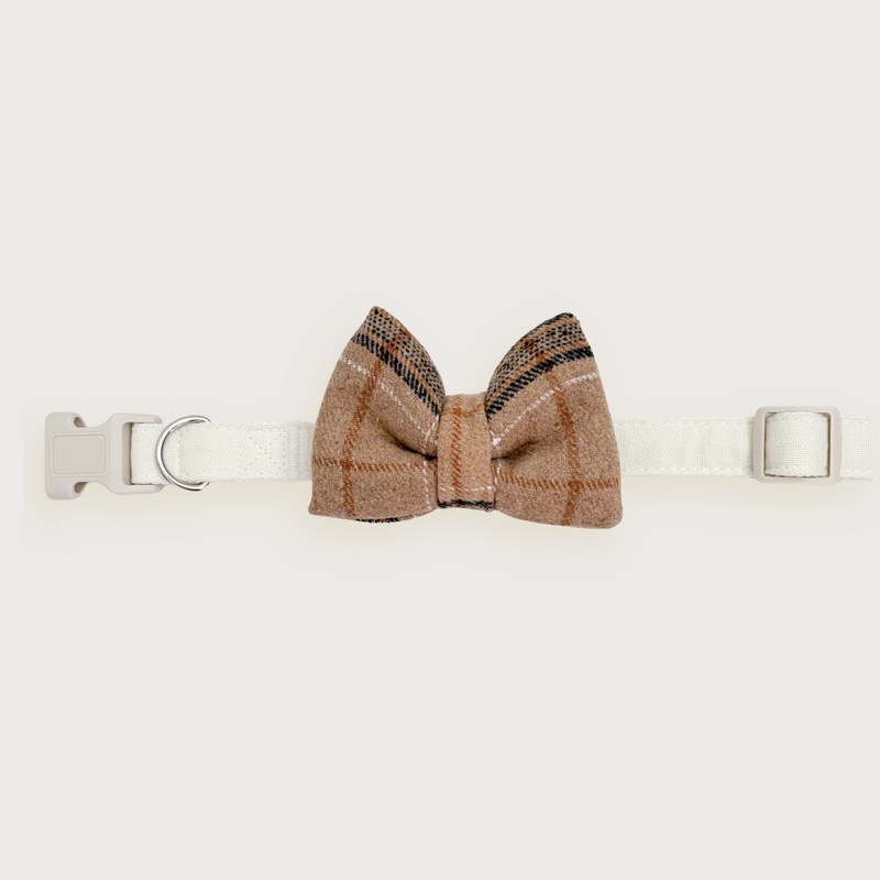 Grandpa Plaid Classic Bow