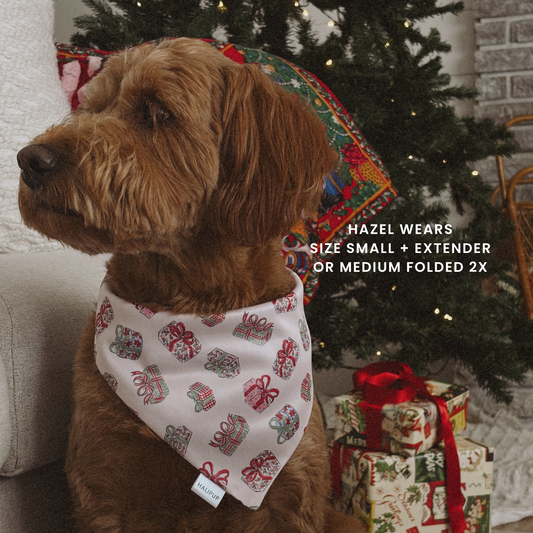 Classic Christmas Dog Bandana