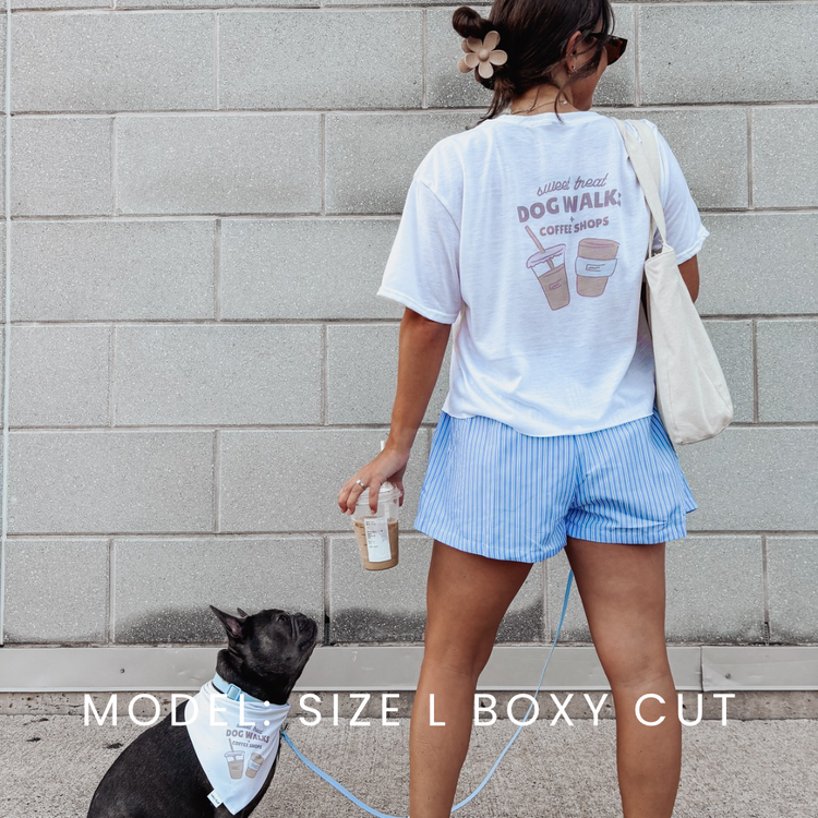 Coffee Shops & Dog Walks Graphic Tee