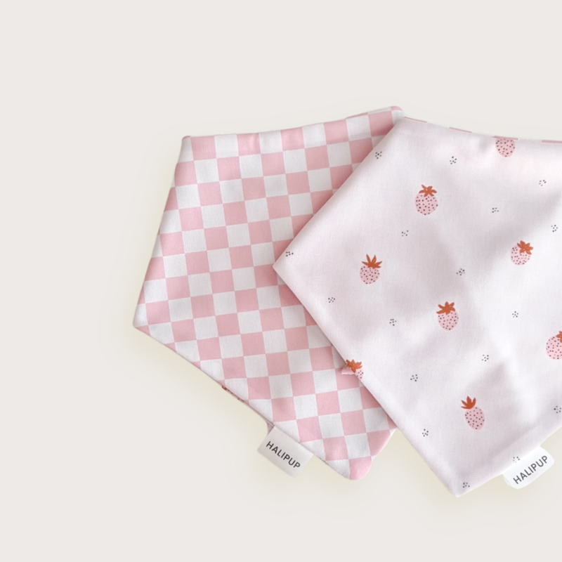 Berry Blush Dog Bandana