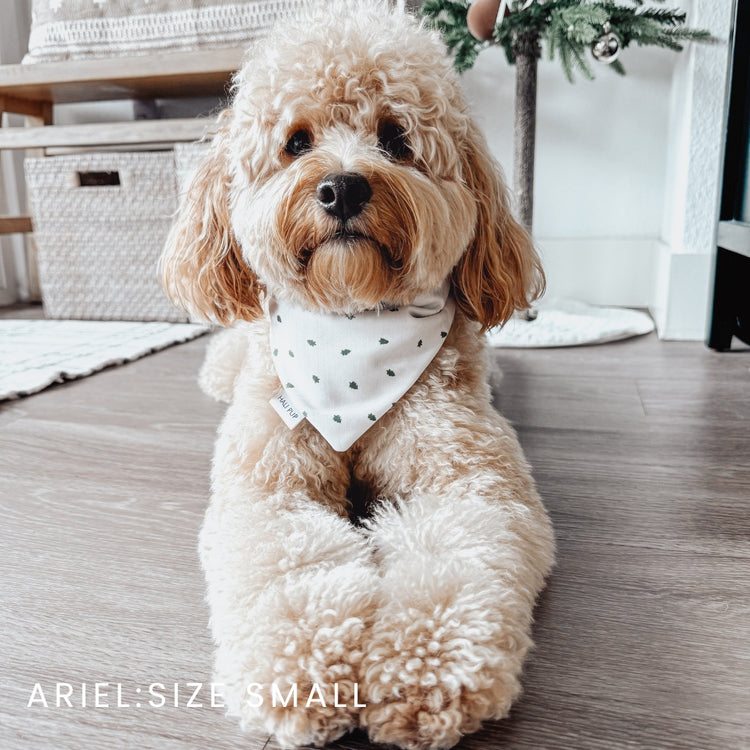 The Grinch & Trees Reversible Dog Bandana