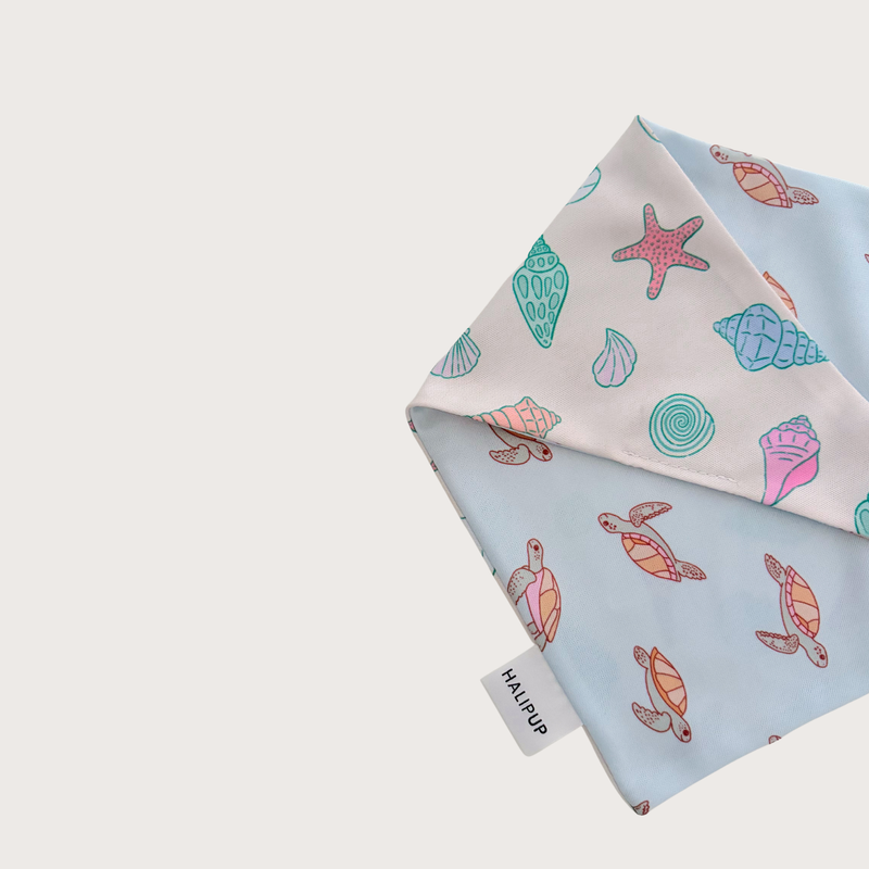 Turtles & shells Dog Bandana
