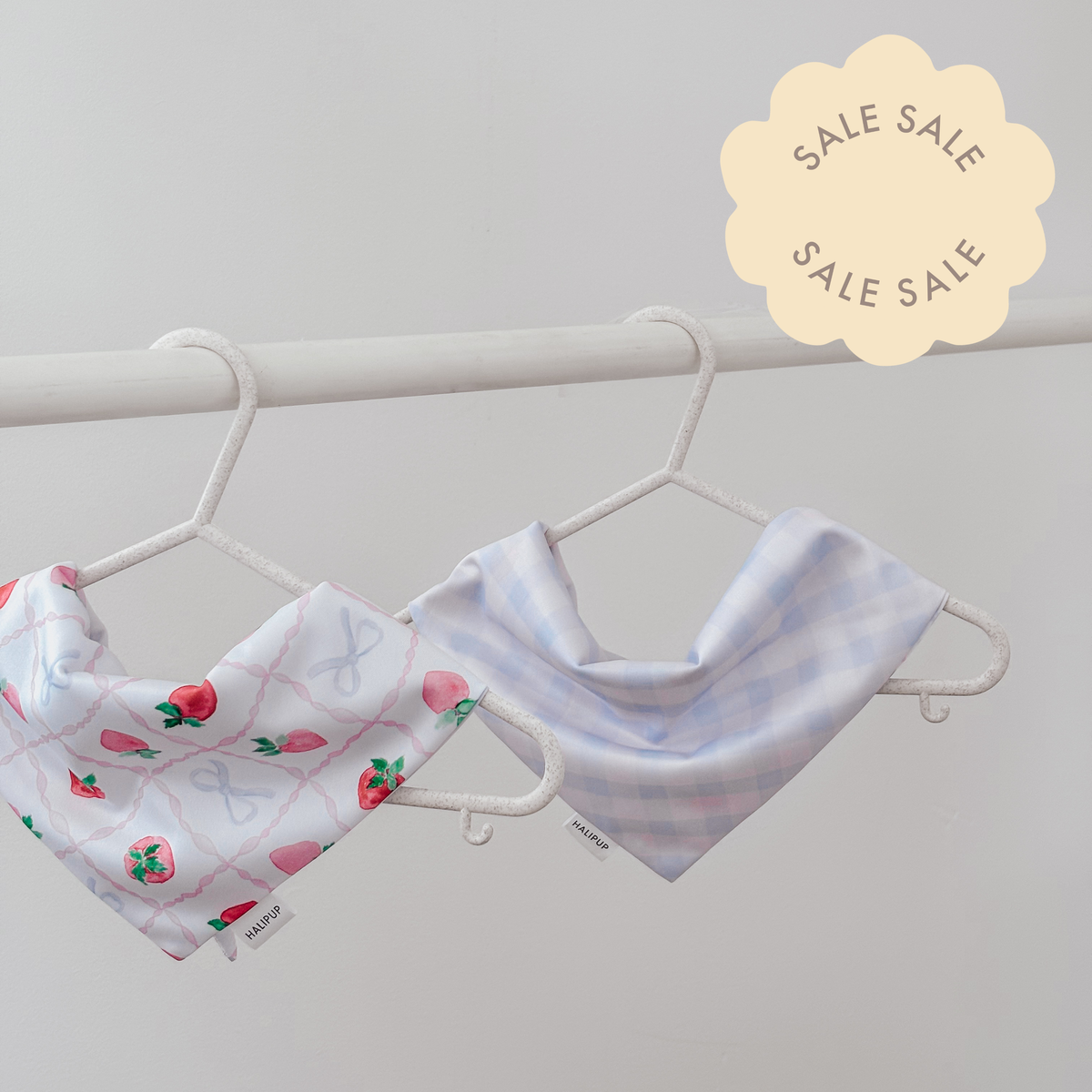 Minor Flaw Strawberry Sundays Dog Bandana