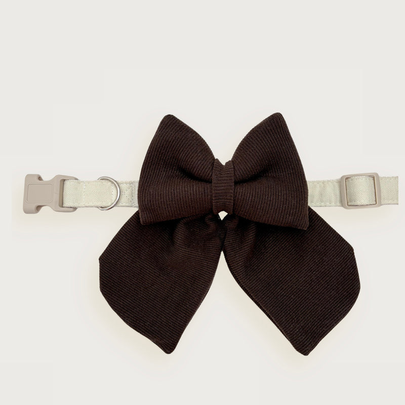 Dark Cocoa Sailor Bow