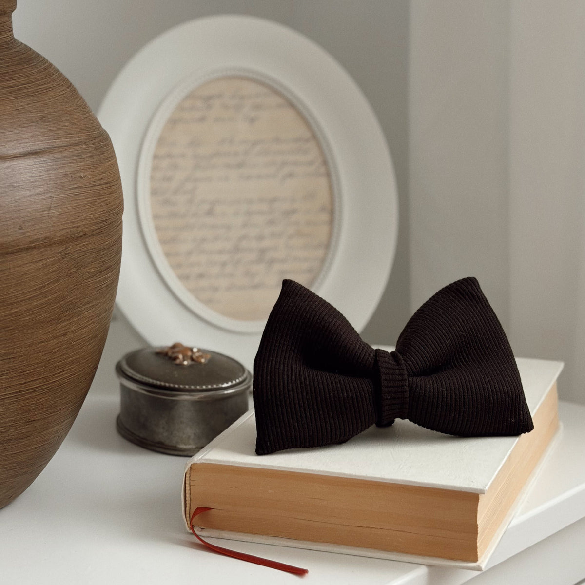 Dark Cocoa Classic Bow