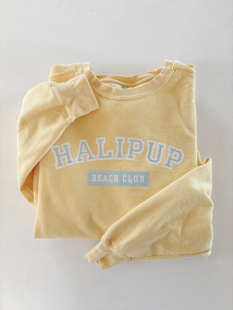 Halipup Beach Club Crewneck