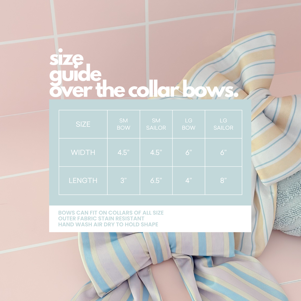 Capri Coast Sailor Dog Bow