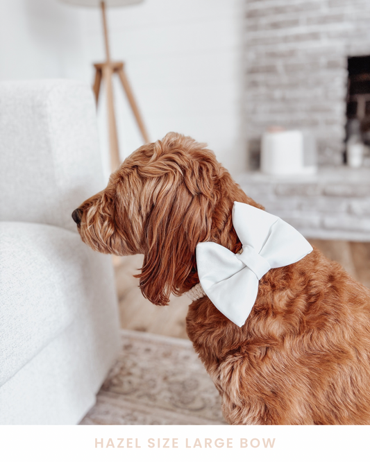 Wedding Dog Bow