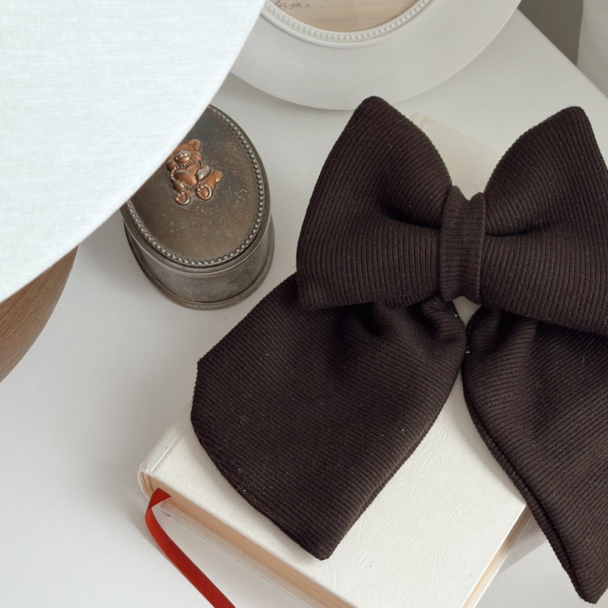Dark Cocoa Sailor Bow
