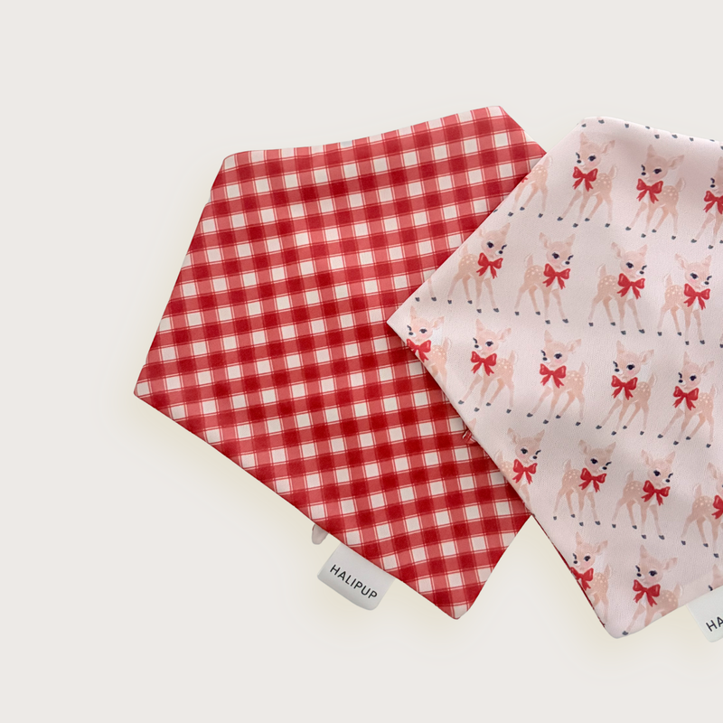 Blush & Blitzen Dog Bandana