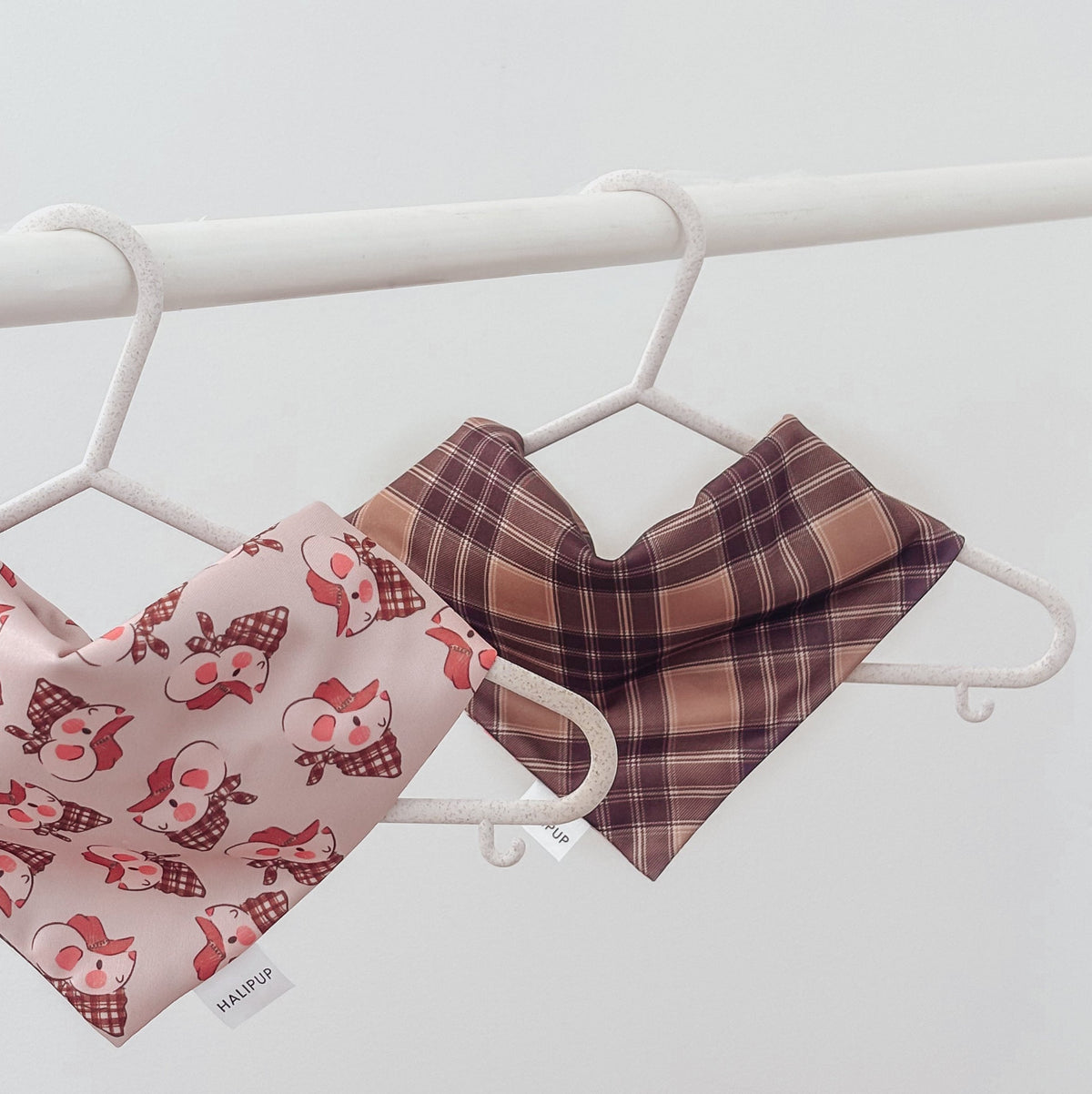 Field Mice & Plaid Dog Bandana