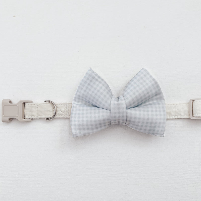 Gingham Classic Dog Bow