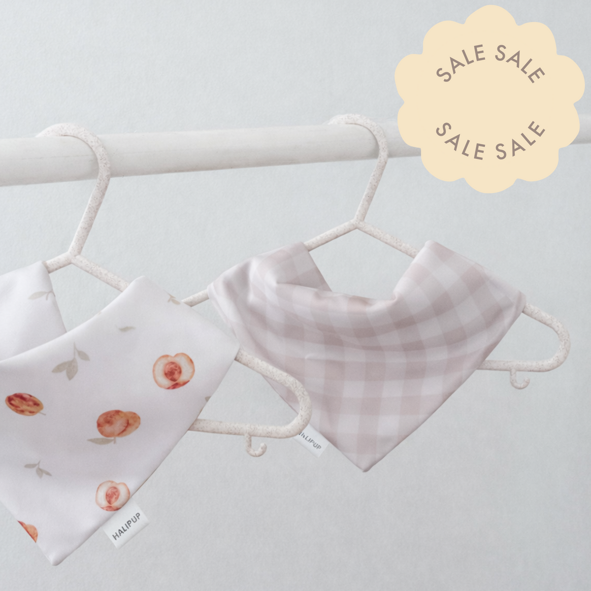 Sweet Peach Dog Bandana