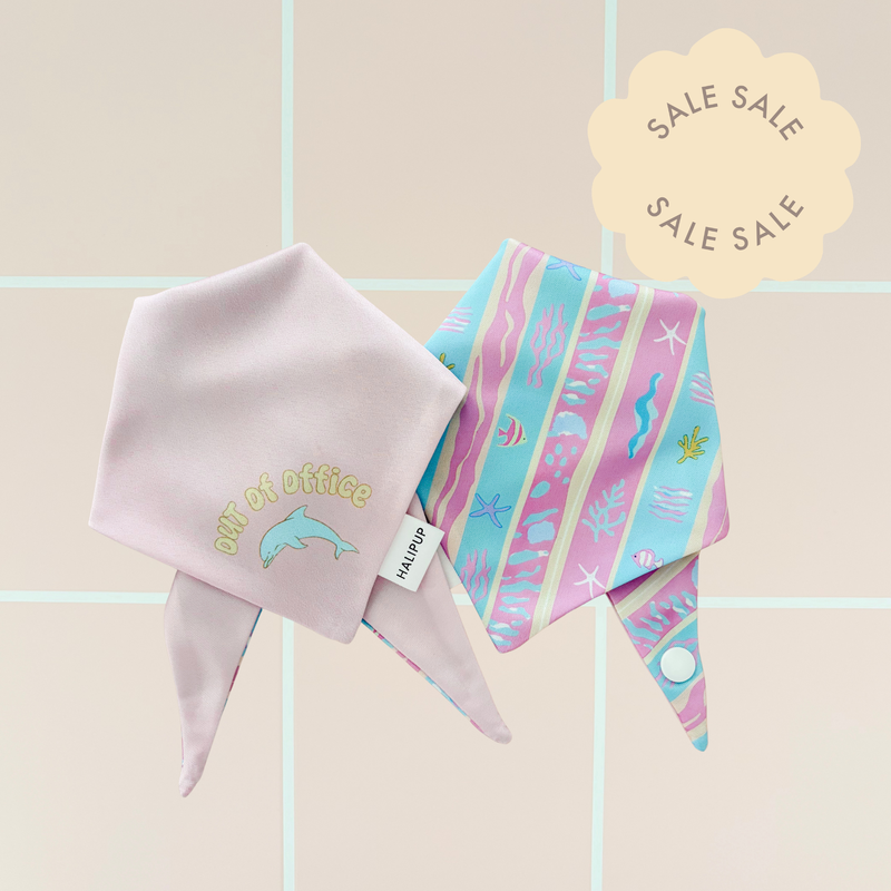 Minor Flaw Club Paradise Dog Bandana