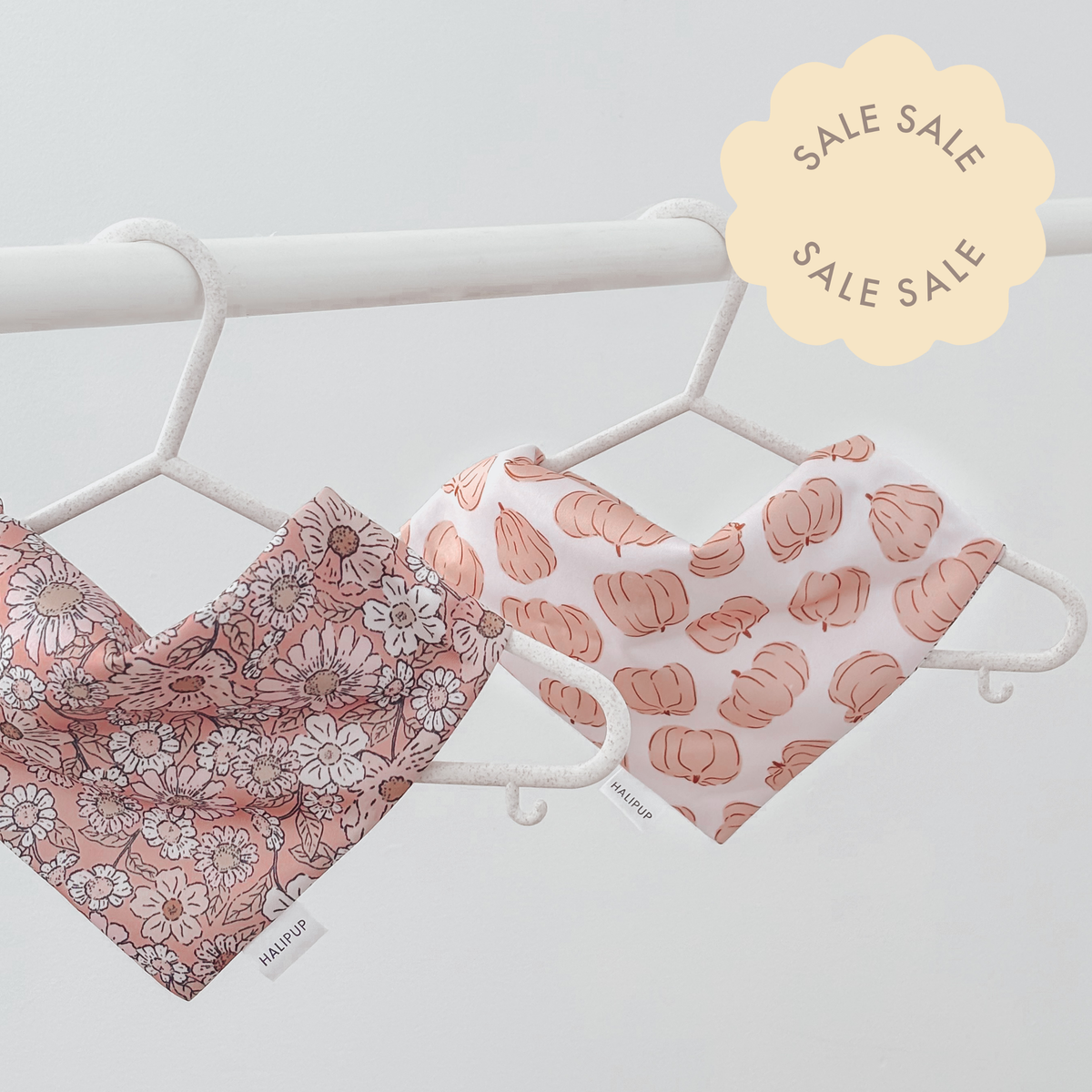Flora & Pumpkins Dog Bandana