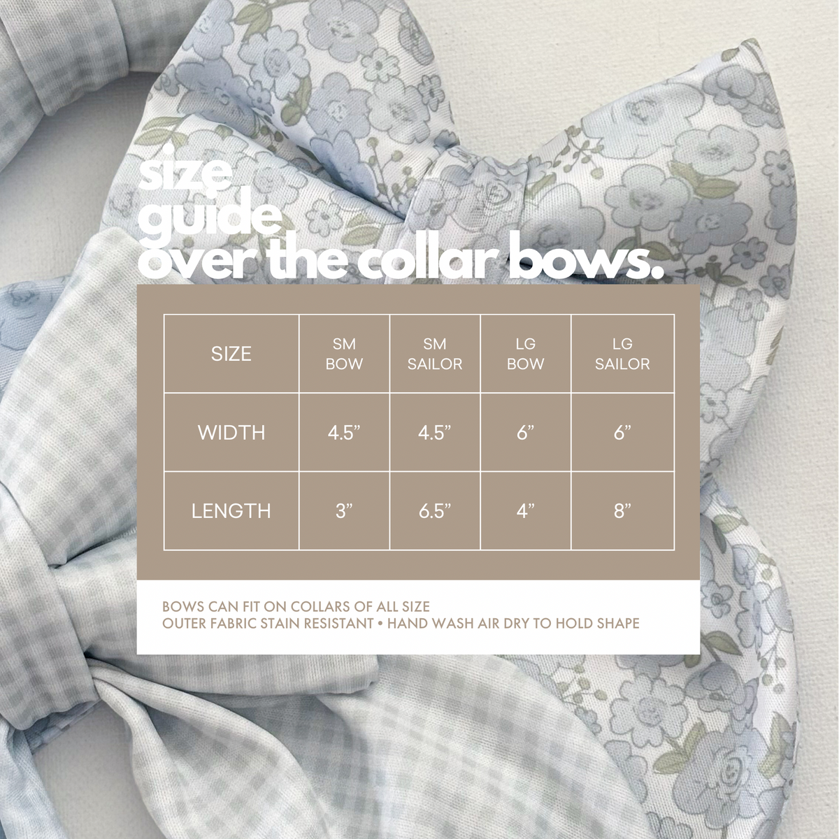 The Lilia Sailor Dog Bow