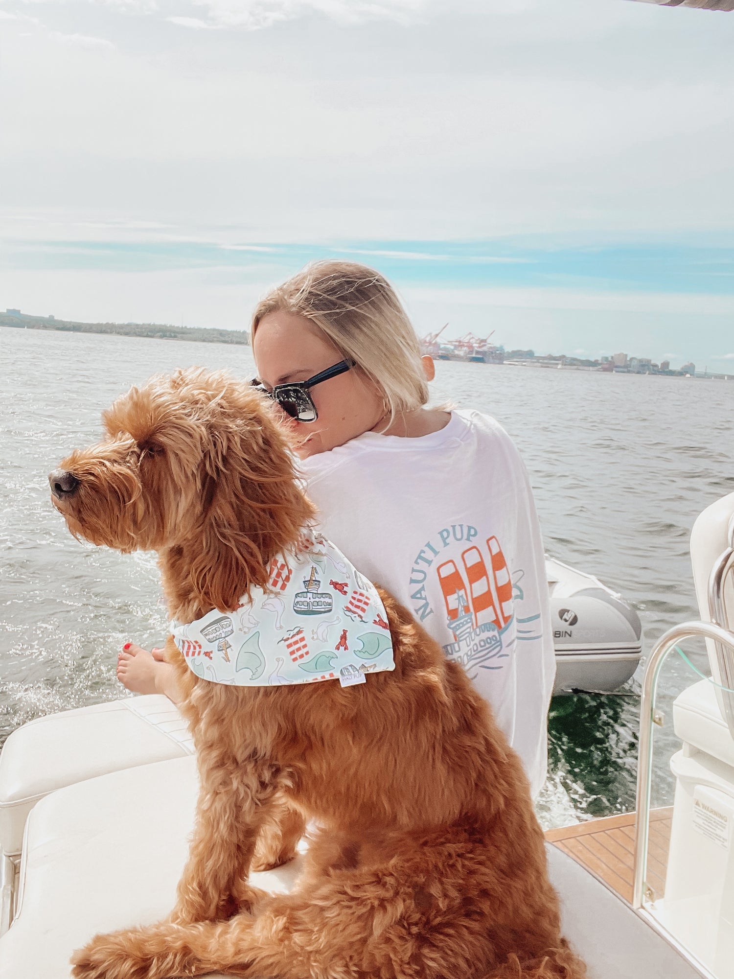 Nauti Dog Bandana. Handcrafted Dog Accessories for Your Pet